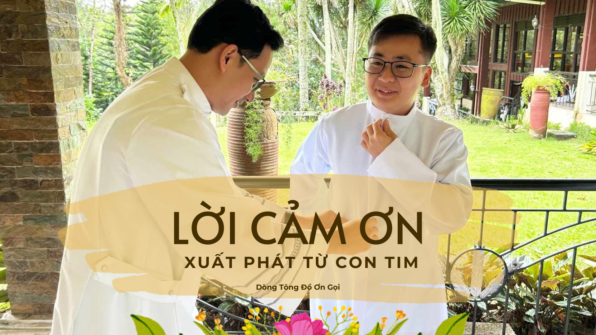 Lời cảm ơn xuất phát từ con tim